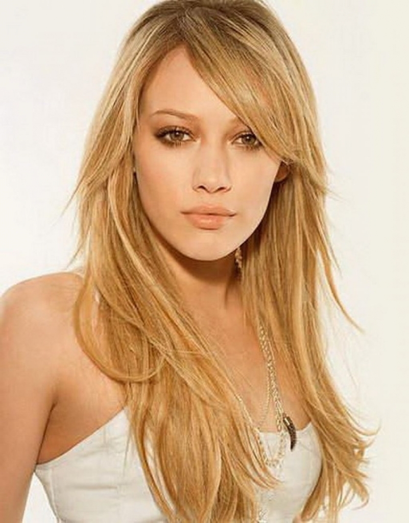 Long Layers With Side Bangs Long Hairstyle Cuts With Bangs Long